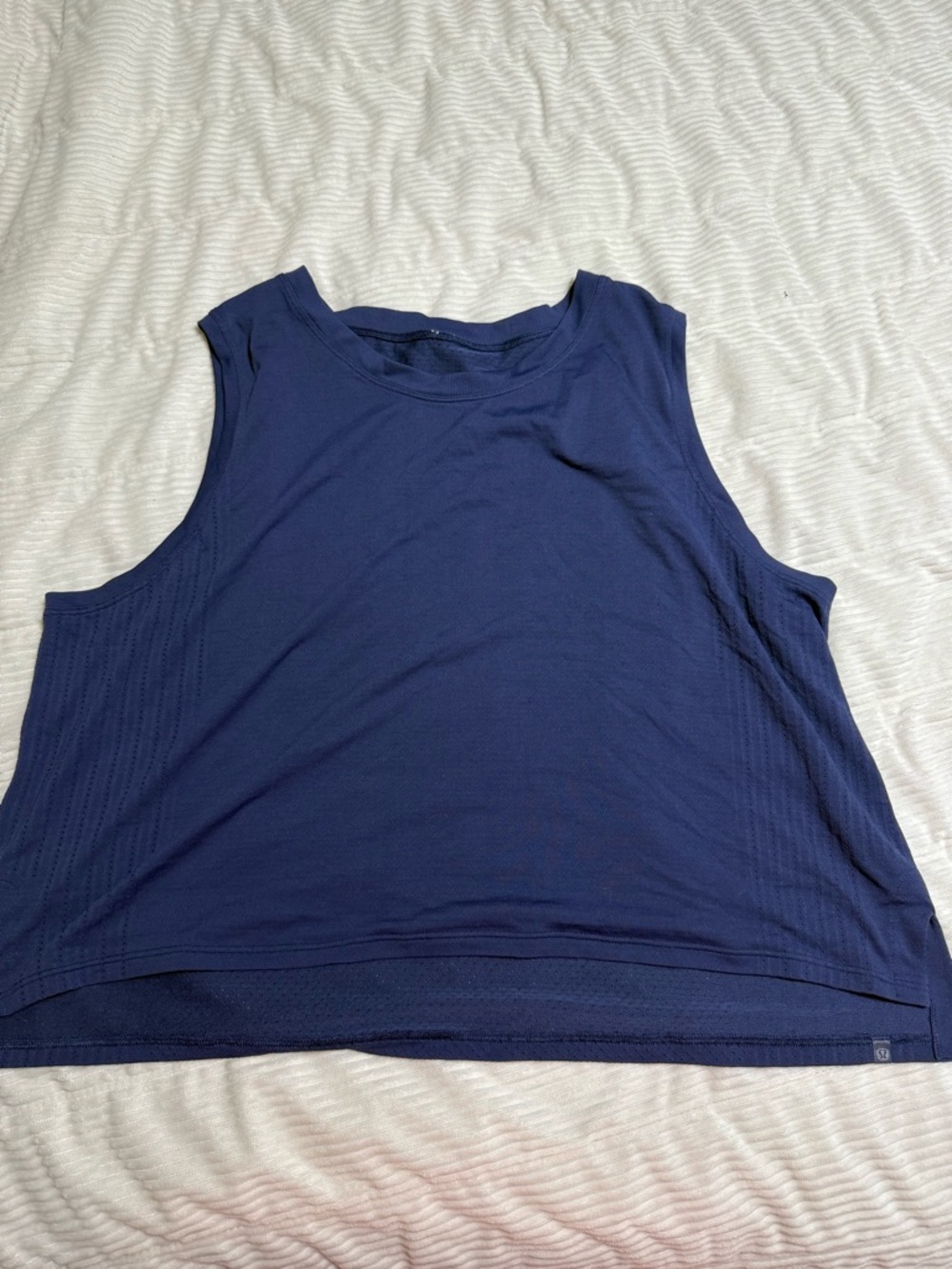 Lululemon Navy Sleeveless Performance Tank Top